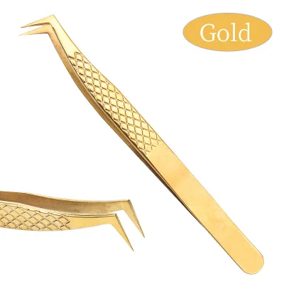 Eyelash Extension Fish Scale Eagle Tweezers Precision Lash Application Tweezers Multi Color Stainless Steel Beauty Makeup Tools