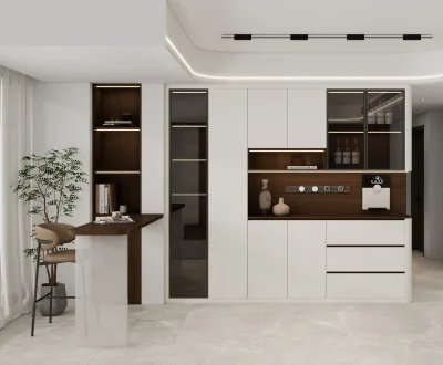 Farm sideboards with storage buffet cabinets, large kitchen cabinets with sliding doors and dining room drawer countertops