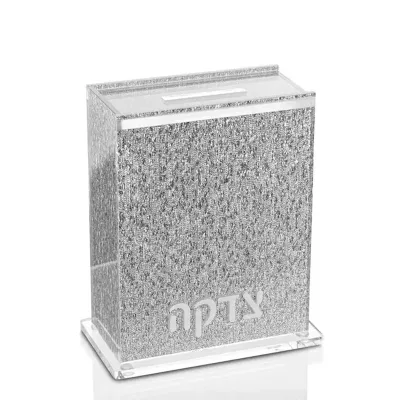 Large Acrylic Jewish Charity Box Lockable Donation Box for Synagogue Home Wholesale