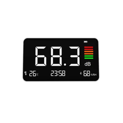 Noise Meter Decibel Detector Sound and Hygrothermograph Meter Portable Testing Equipment