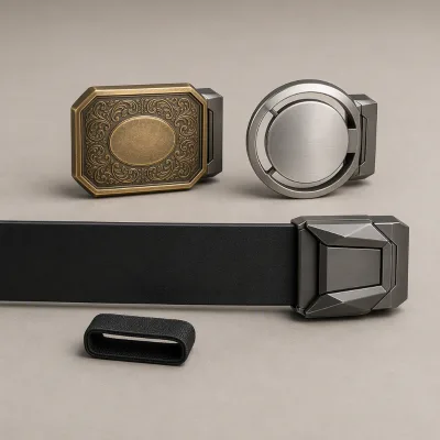 Customizable SWAP-LOCK Modular Quick-Release Buckle for Belts
