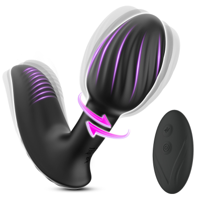 Rotate Anal Butt Plug 2019 Amason the Best Sale Super Electronic Rotation Vibrating Anal Plug Sex Toys for Male
