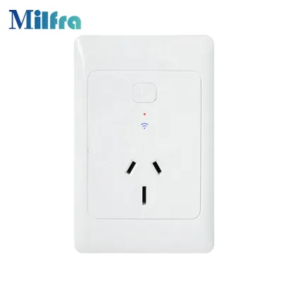 SAA Certification AustraliaTuya Smart Plug Wall Socket Smart Home WiFi Outlet with Remote Control & Timer Function