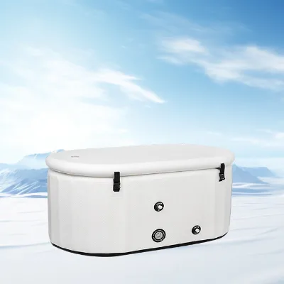 Hot Selling Inflatable Cold Water Ice Bath Tub Kit with Leak Proof Valve + Patch