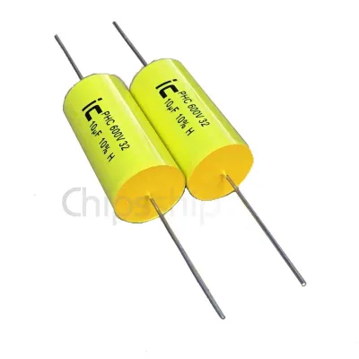 Chipsship Original Polypropylene Film iC PHC 250V 400V 600V 1UF 3UF 4.7UF 6.8UF 10UF 20UF 30UF Axial Audio Infinity Capacitor