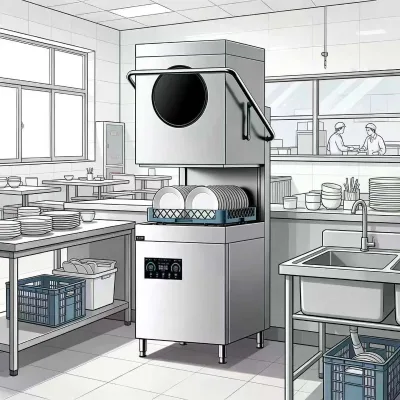 Bulk wholesale commercial dishwasher factory price 304 stainless steel under counter dish washing machine for bar supplier