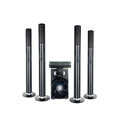 5.1 Ch Long Standing Speaker Home Theater Speaker Surround System with LED Light Speakers