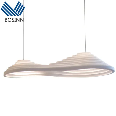 Led Chandelier Wabi-Sabi Designer Nordic Hotel Restaurant Bar Hanging Lights Wabi Sabi B&B Art Cement Pendant Lamp