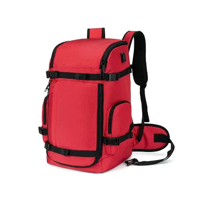 Custom Durable Waterproof 800D Ski Backpack Sport Bag With Wet Compartment