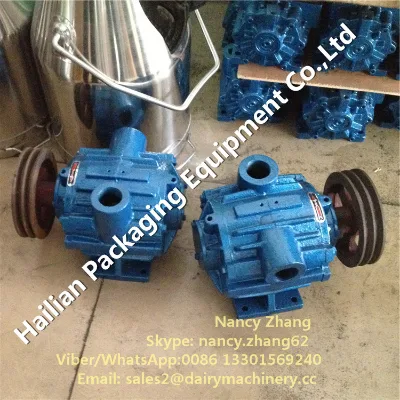 Kevlar Fiber Rotary Blade Vacuum Pump for Milking System