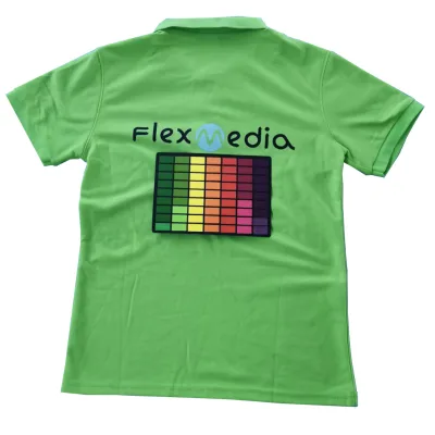 custom design El t-shirt music control led tshirt sound activated T-shirt support flash glow high quality from China