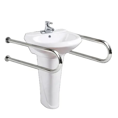 Waterproof U Type 304 Stainless Steel Bathroom Handrails Toilet Closestool Old Man Barrier-free Toilet Disabled People Power