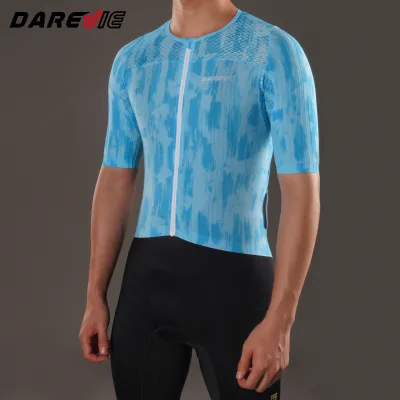 Summer Breathable Durable Quick Dry Men Cycling Short Sleeves Jersey OEM Custom Adults Cycling Aero Clothing