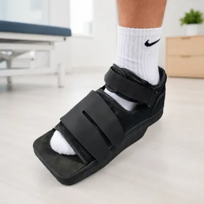 Factory Wholesale Orthopedic Recovery Boot - Rigid Wedge Sole Foot Support for Heel Spur Stability