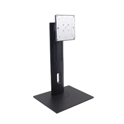 Lifting LCD Monitor Folding Stand Rotatable TV Display Stand With 75mm 100mm VESA