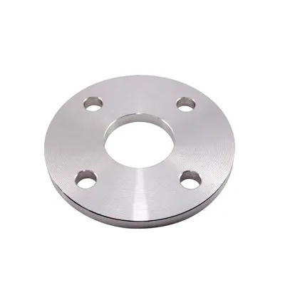 3000 lb Forged Stainless Steel Flat Face Plate Flange DN32 PN16
