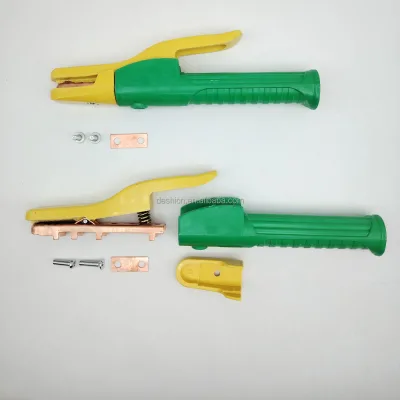 DESHI 800A Solid Welding Clamp Welding Torch Electrode Holder