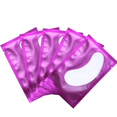 New Hydrogel Paper Patches Eyelash Extension Pestana Pads for Eyelash Under Eye Pads Soft Silicone Eye Lashes Patch Extensions