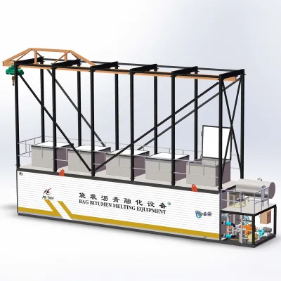 Innovative Fusion Bitumen Melter with Automatic Safety Features