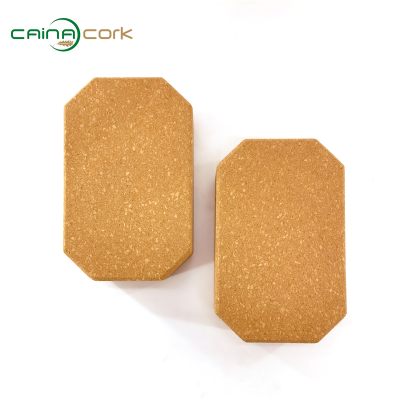 CAINA Manufacturer Factory Custom Shaped Cork Yoga Brick,Alien Yoga Brick,Octagonal Yoga Brick