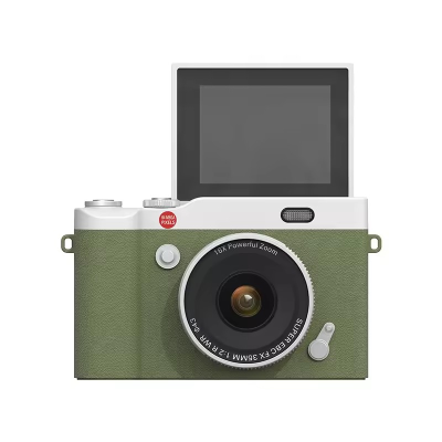 2.4" 180° Flip Screen Camera with AF, 16X Zoom, 4K Video