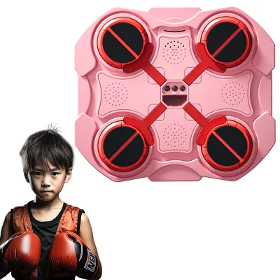 High Quality Smart Electric Music Boxing Machine Target Led Lighted Adjustable Speed and Volume Fitness Boxing Training Machine