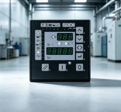 Video Inspection Ready Test Report Included Ideal for Heavy-Duty Industrial Use Intelligent Air Compressor Controller Panel