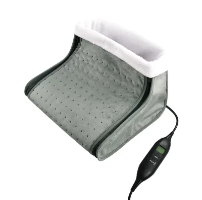 Custom Electric Foot Warmer Pad with 6 Heat Levels Energy Efficient Foot Heater for Home, Office & Elderly Care