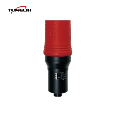 Red Pneumatic Screwdriver 0.5-250 Kgf.cm Silicone Handle Customized Brand