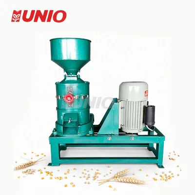 Large Throughput Anti Crack Mung Broad Soya Pea Wheat Barley Maize Dry Cereal Skin Peeler Unit