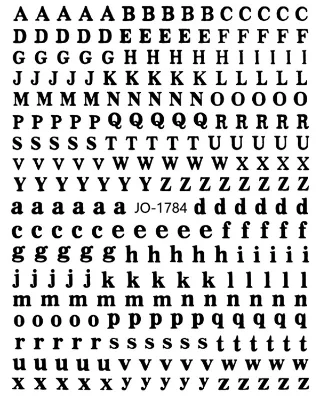 New Hot Selling Alphabet Nail Art Laser Stickers 26 English Uppercase and Lowercase Letters 3D DIY Adhesive Nail Stickers