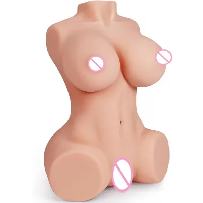 5.1kg EU TPE Half-Body Lifelike Doll Waterproof Non-Inflatable Sexy Dolls Natural Skin Color Heated Voice Real Touch Feeling