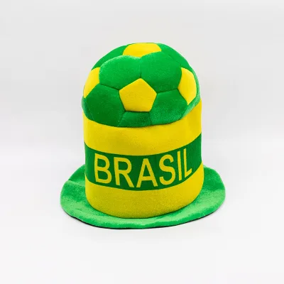 World Football Fan Hat Country Flag Soccer Supporter Headwear Team Spirit Cheering Props Sports Event Festival Party Supplies