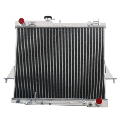 GTGMOTO New 3-Row Aluminum Radiator for Holden Rodeo RA 3.5L/3.0TD & Isuzu D-Max 3.0L Diesel 2003-2012 Bolt-On