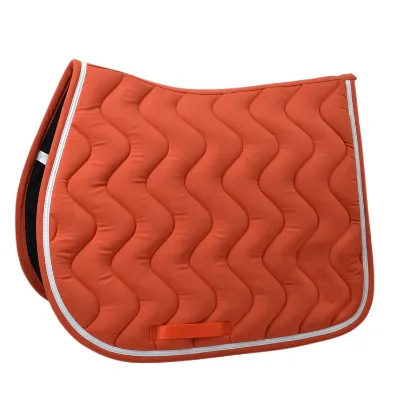 Outdoor Sports Horse Equestrian Comfortable Horse Riding Wholesale Energetic Orange English Saddle Pad