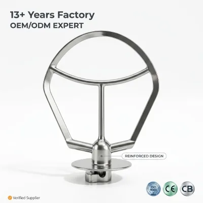 Heavy Duty Metal Flat Beater 13-Year Factory Stand Mixer Spare Part Custom Logo for Bulk Wholesalers