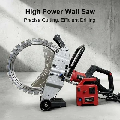 Factory Direct Wall Cutting Machine for Bricks, Customizable Track & Various Blade Sizes