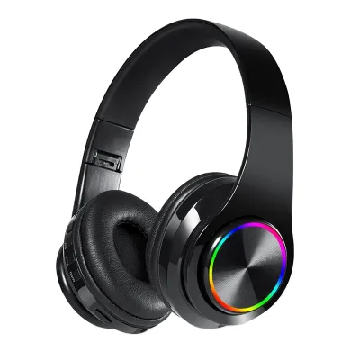 B39 Foldable TWS Earbuds Hot Cake Cute USB Connectors HIFI Stereo Sports Gaming Headphones On-Ear Over-Ear Hot Cat Ear Design