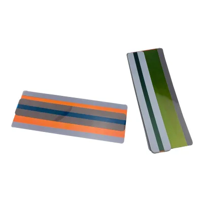 Bonwins Stationery Gift Promotion Custom Cheap Price Rectangular Transparent DIY Guided Reading Strips Bookmark Set