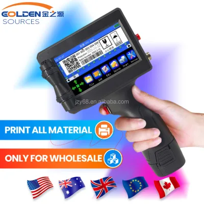 600DPI High Resolution Handheld Thermal Inkjet Printer Suitable for a Variety of Printing Materials for Coding Marking Printing