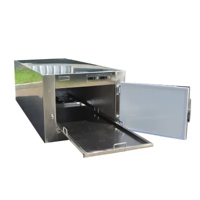 Refrigerator Stainless Steel 304 Vehicle 1 Body Mortuary Refrigerator