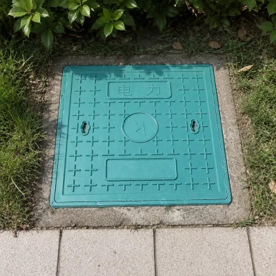Customizable Multi-Purpose PVC Rubber Plastic SMC & BMC Composite Resin Manhole Cover for Road Application