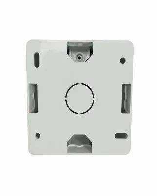 High-quality 80*80 French Style ABS Material Faceplate Back Box in White/Invory or Any Colors for Home or Office Use
