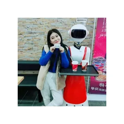 Practical Hot Sale Quality Assurance Nuevo Food Delivery Out Door Waiter Robot