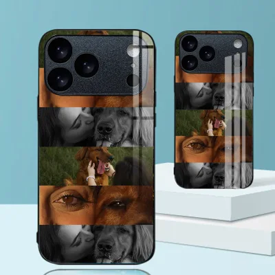 New Arriving Anti Slip Soft Cell Phone Case Custom UV Printing Tempered Glass Phone Cover Custom for iphone 16 17