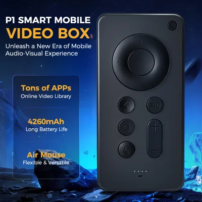 P1 Smart Ar Glasses 3D Android Tv Video Box With Ar Channels Control Hd Video Portable Remote Android Box Virtual Reality Device