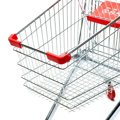 Best Selling European Style Large-capacity Rust-proof Design Supermarket Shopping Carts