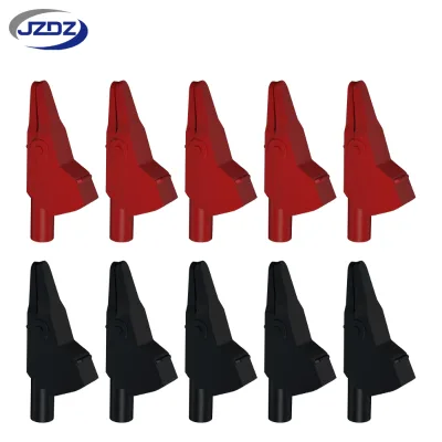 JZDZ Banana Test Clips Durable Electrical Test Probes for Industrial Equipment and Electronic Instruments J.60032