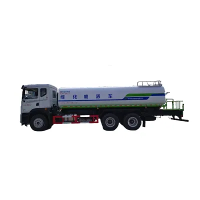 Big Capacity 20cbm 20000liters 6x4 5000gallon Water Bowser Delivery Sprinkler Trucks with Spray Nozzle Rotating