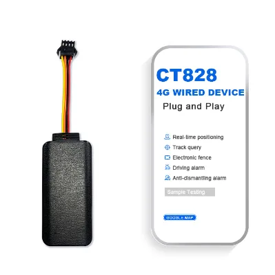 Hot Sale 2025 Plug and Play Realtime Diagnostics Real Time Tracking Shock Alarm Gps Tracker for Modern Vehicle